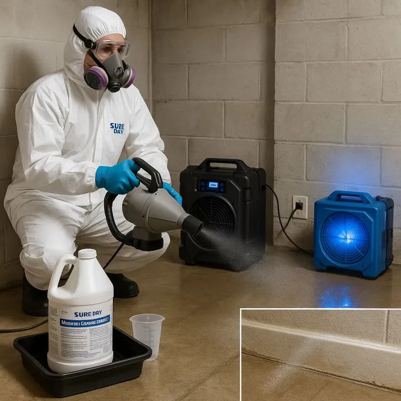 Sanitization and Odor Removal process in Warren County, NC