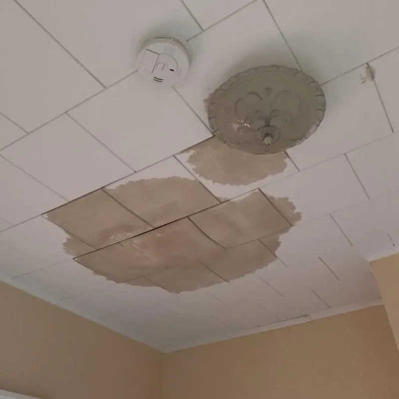 Ceiling Water Damage Repair in Warren County, NC