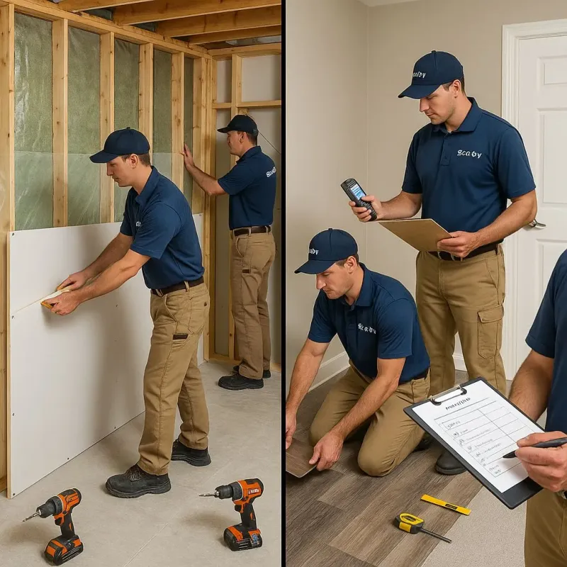 Repairs and Reconstruction process in Warren County, NC